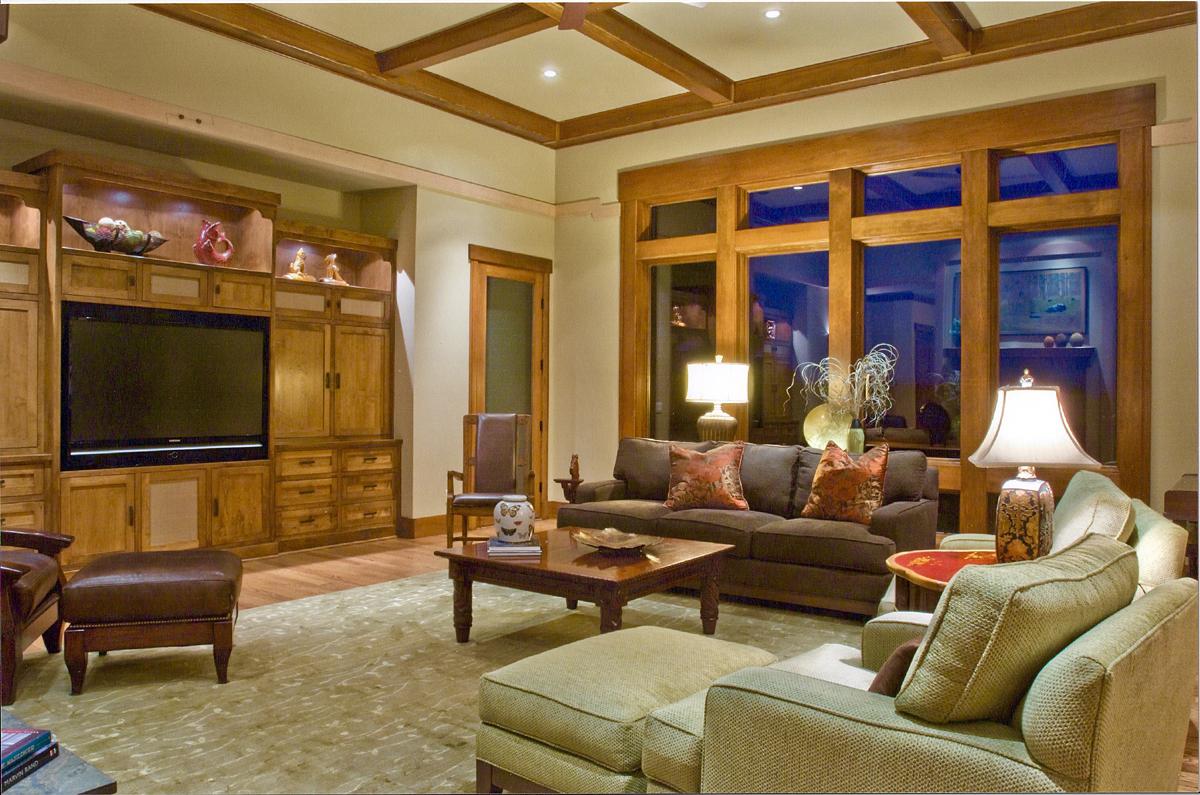a furnished living room
